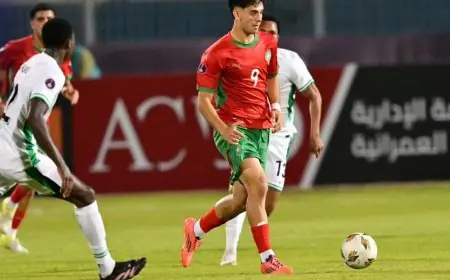 أشبال الأطلس يتعادلون مع نيجيريا في ثاني مبارياتهم في كأس افريقيا لأقل من 20 سنة