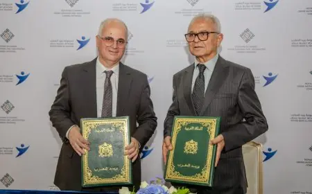 اتفاقية شراكة تجمع بريد المغرب والمجلس الوطني لهئية المهندسين المعماريين