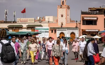 المغرب يستقبل 5,7 مليون سائح حتى متم أبريل 2025