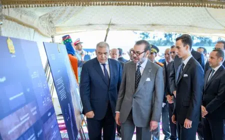 الملك يعطي انطلاقة إحداث منصة المخزون والاحتياطات الأولية لجهة الرباط- سلا- القنيطرة