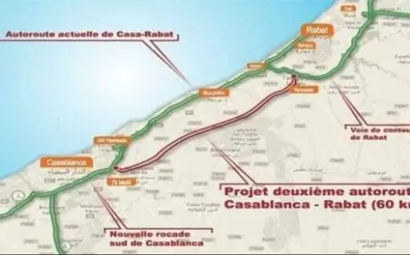 الطريق السيار الجديد بين الرباط والدار البيضاء يدخل مرحلة الحسم في الصفقات