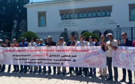 الأساتذة المبرزون يعلنون إضرابا وطنيا ومسيرة احتجاجية بالرباط