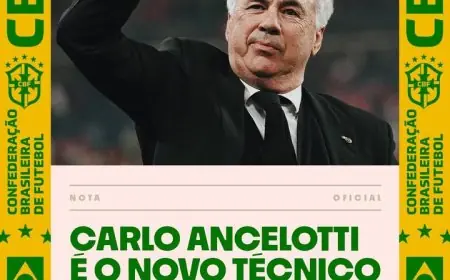 رسميا.. كارلو أنشيلوتي مدربا لمنتخب البرازيل