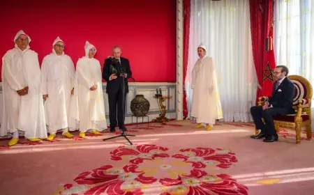 الملك محمد السادس يستقبل أعضاء جدد بالمجلس الأعلى للسلطة القضائية