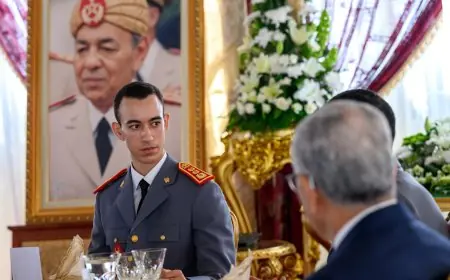 ولي العهد مولاي الحسن يترأس مأدبة غداء بمناسبة الذكرى 69 لتأسيس القوات المسلحة الملكية