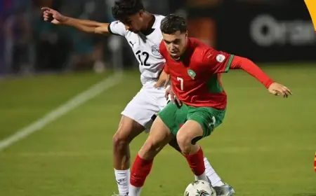 المنتخب الوطني المغربي لأقل من 20 سنة يتأهل إلى نهائي كأس إفريقيا