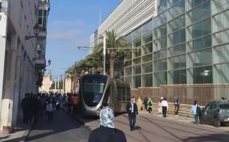 عطب تقني للترامواي يتسبب في أزمة نقل بالرباط