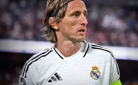 ريال مدريد يعلن رحيل نجمه لوكا مودريتش عن النادي