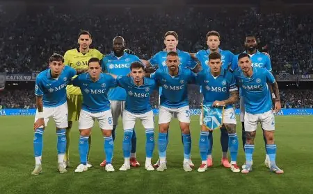 نابولي يتوج بلقب الدوري الإيطالي