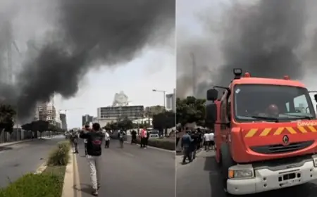 انفجار ضخم يهز القطب المالي بالدار البيضاء بسبب قنينات غاز