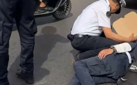 الدار البيضاء..سائق سيارة يدهس شرطي مرور ويلوذ بالفرار