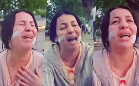 خديجة "مولات 88 غرزة" تنهار بالبكاء بعد صدور حكم غير متوقع في حق الشاب الذي شوه وجهها
