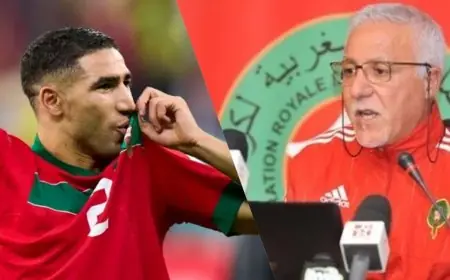 ناصر لارغيت يكشف كواليس اختيار حكيمي تمثيل المغرب عوض إسبانيا