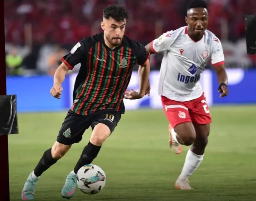 الوداد ينتصر على الجيش الملكي في كلاسيكو البطولة بهدفين لواحد