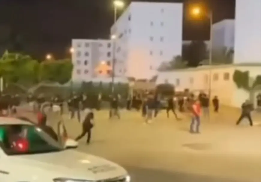أعمال شغب خطيرة بين جماهير الوداد والجيش عقب نهاية "الكلاسيكو"