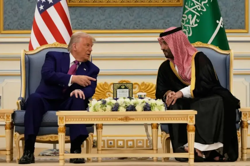 ولي العهد السعودي يستقبل ترامب في مستهل جولة خليجية بالشرق الأوسط