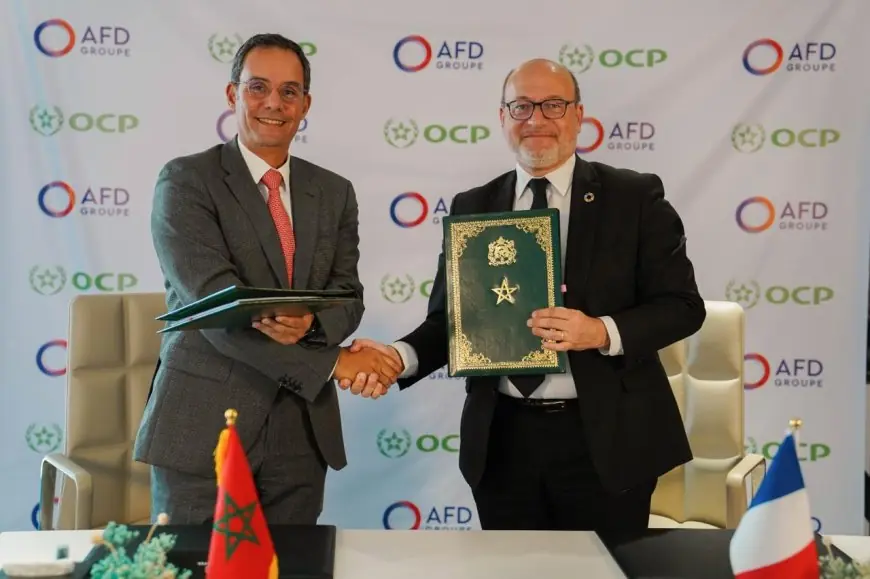 اتفاق تمويلي بين OCP ووكالة فرنسية لدعم التحول الأخضر والزراعة المستدامة في إفريقيا