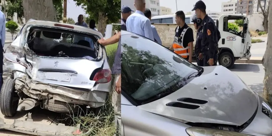 فاس.. إصابة أربعة أفراد من أسرة واحدة في اصطدام شاحنة نفايات بسيارة خفيفة