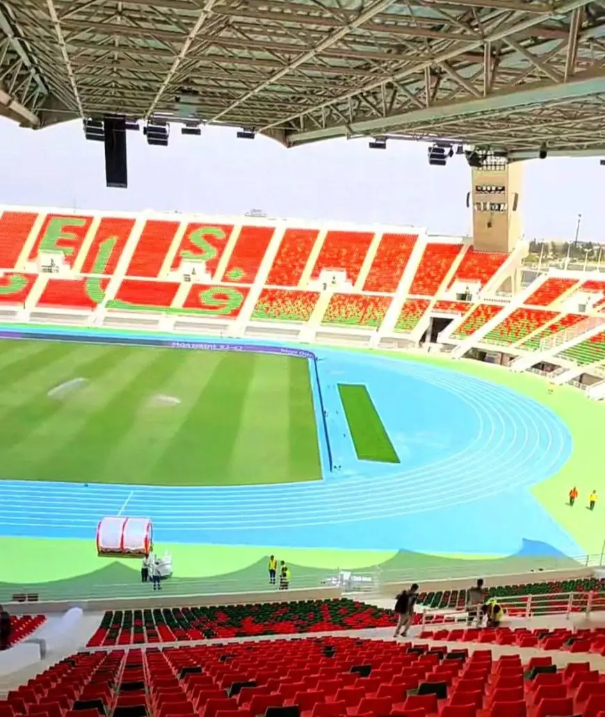 الأشغال تشرف على الأنتهاء بملعب فاس الكبير