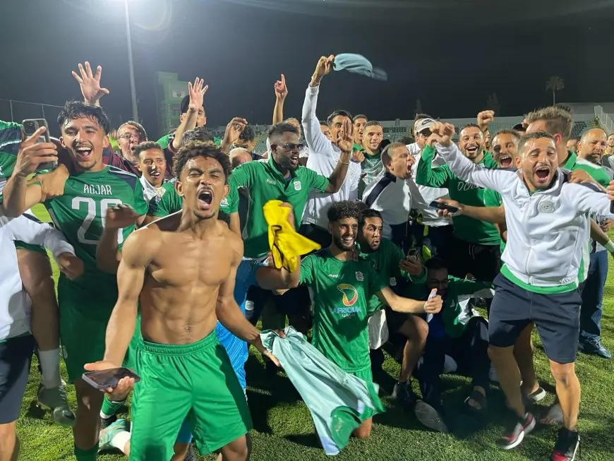 أولمبيك الدشيرة يحقق رسميا الصعود إلى القسم الاحترافي الأول