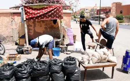 ركود غير مسبوق في أسواق الفحم بالمغرب بعد إلغاء شعيرة ذبح أضحية العيد