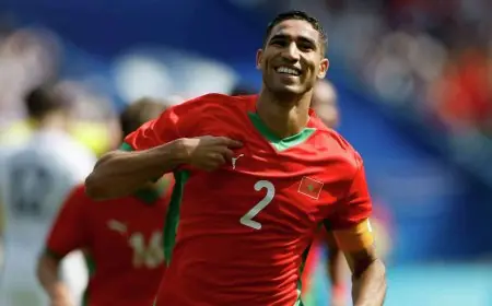 رقم غير مسبوق..القيمة التسويقية لأشرف حكيمي تصل لـ80 ميلون يورو