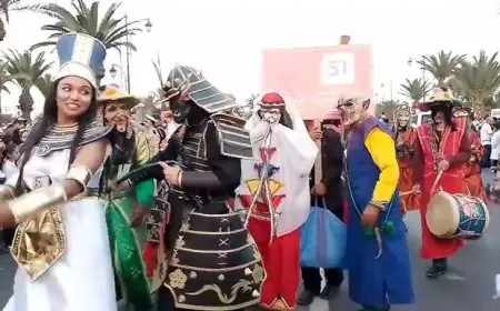 الأشغال تؤجل الكرنفال الدولي بيلماون بأكادير