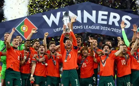 البرتغال تهزم إسبانيا وتتوج بلقب دوري الأمم الأوروبية