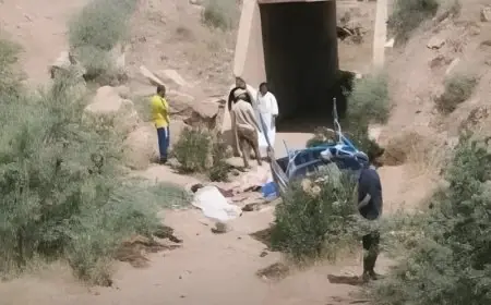 ارتفاع حصيلة ضحايا حادثة "تريبورتور" بإقليم قلعة السراغنة إلى ثمانية قتلى