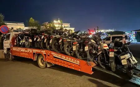 حملة أمنية بمراكش تسفر عن حجز دراجات نارية وتوقيف عدد من الأشخاص
