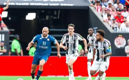 الوداد ينهزم أمام يوفنتوس برباعية ويودع كأس العالم للأندية
