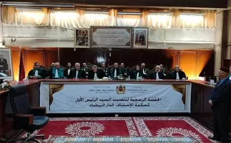 تنصيب عبد الهادي زحاف رئيسا أولا لمحكمة الاستئناف بالدار البيضاء