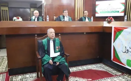 تنصيب إدريس شرفي رئيسا لمحكمة الاستئناف بطنجة