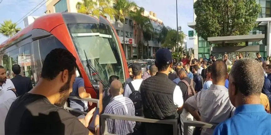حادث سير يعرقل حركة الترامواي بالدار البيضاء