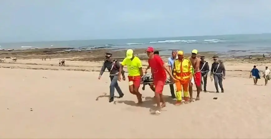 حادثة وفاة غامضة تهز شاطئ المهارزة بمدينة الجديدة
