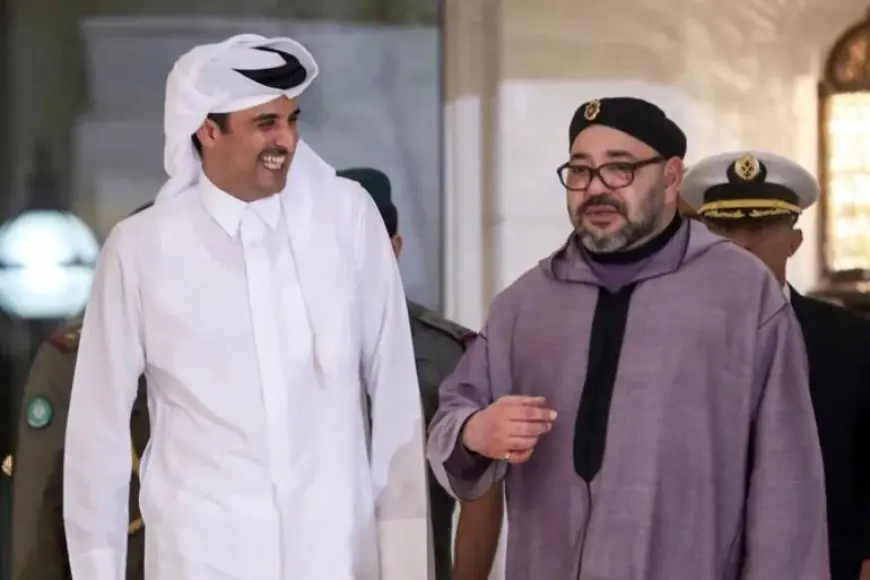 الملك محمد السادس يتصل بأمير قطر ويؤكد تضامن المغرب مع دولة قطر