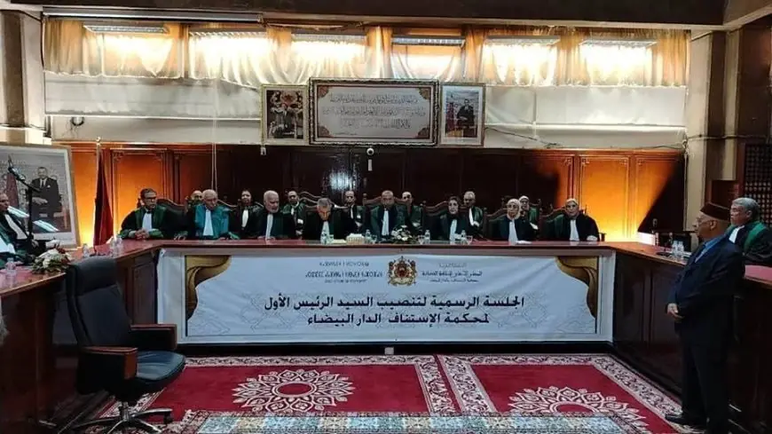 تنصيب عبد الهادي زحاف رئيسا أولا لمحكمة الاستئناف بالدار البيضاء
