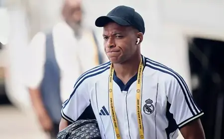 ريال مدريد يغادر ملعب نيوجيرسي ويترك مبابي رهن فحص المنشطات