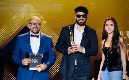 إلياس المالكي يتوج بجائزة أفضل مؤثر في المغرب