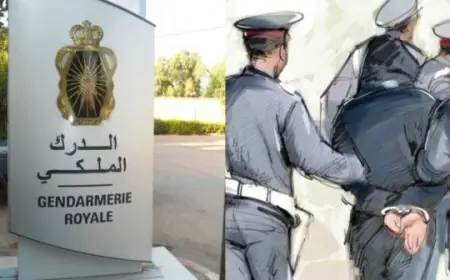الدرك يوقف متورطين في فرض إتاوات على زوار سيدي حرازم