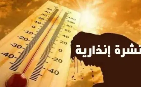 نشرة إنذارية.. زخات رعدية وموجة حر تصل إلى 47 درجة بعدد من مناطق المغرب