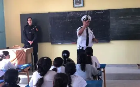 مديرية الأمن الوطني تعزز جهودها التوعوية ضد الجريمة في المؤسسات التعليمية