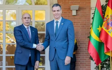 بيدرو سانشيز يزور موريتانيا بوفد وزاري رفيع المستوى