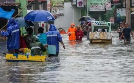 الفلبين تعلق العمل والدراسة بسبب الأمطار الغزيرة