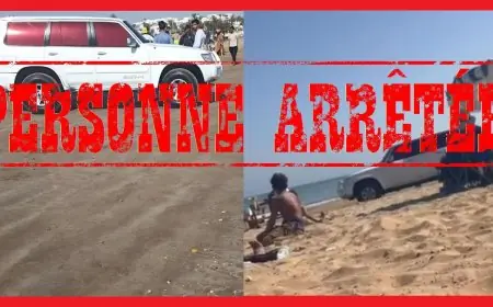 توقيف سائق أجنبي اقتحم شاطئ أكادير بسيارته رباعية الدفع