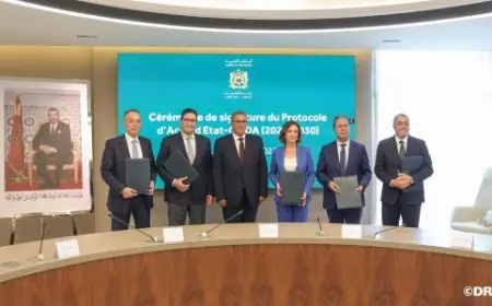 Signature d’un protocole d’accord entre le Gouvernement et l’ONDA, pour la période 2025-2030, d’un montant d’investissement de 38 MMDH