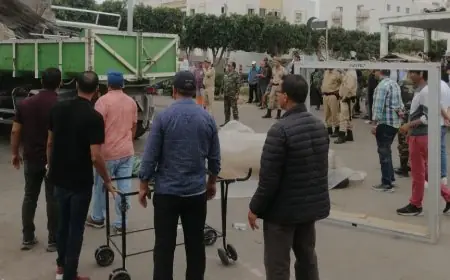 سلطات أكادير تشن حملة واسعة لتحرير الملك العمومي بحي سيدي يوسف