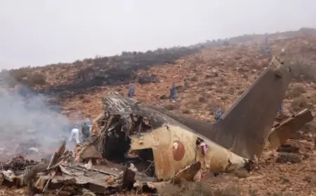 تحطم طائرة عسكرية للتدريب من نوع "Alphajet" قرب مطار فاس سايس ووفاة طاقمها