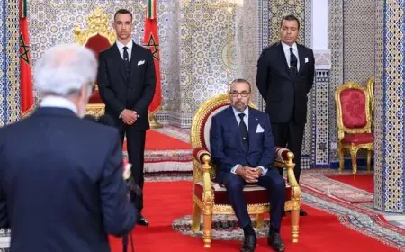 والي بنك المغرب يعرض الوضعية الاقتصادية والمالية على أنظار الملك