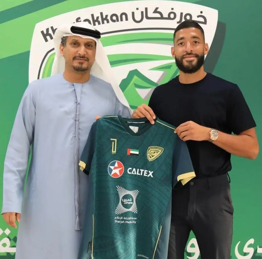خورفكان الإماراتي يتعاقد مع الهداف المغربي طارق تيسودالي لمدة موسمين